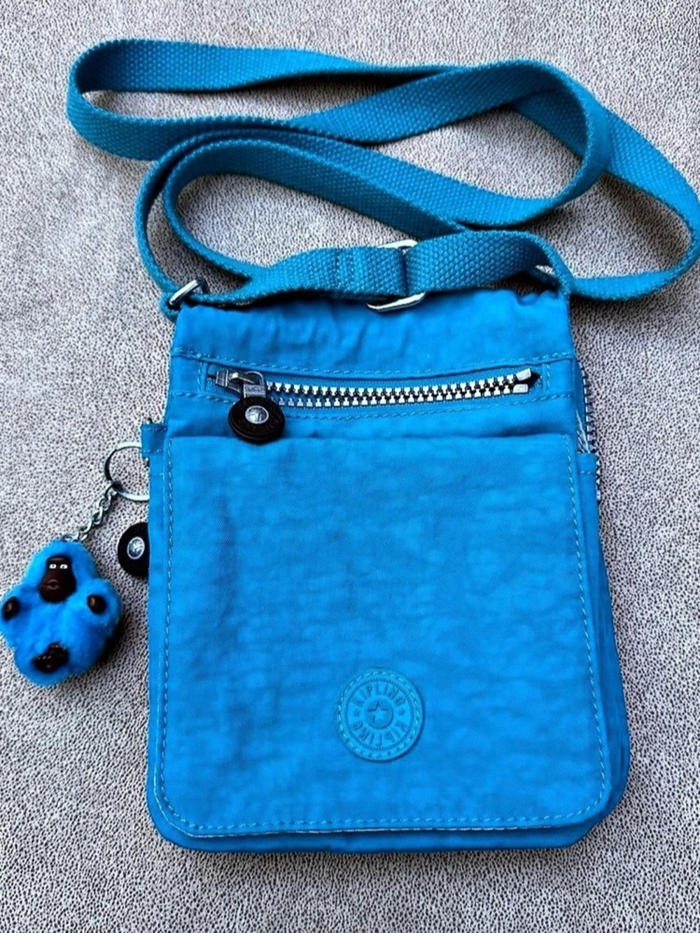 Kipling Alvar Extra Small Mini Bag Blue Crossbody